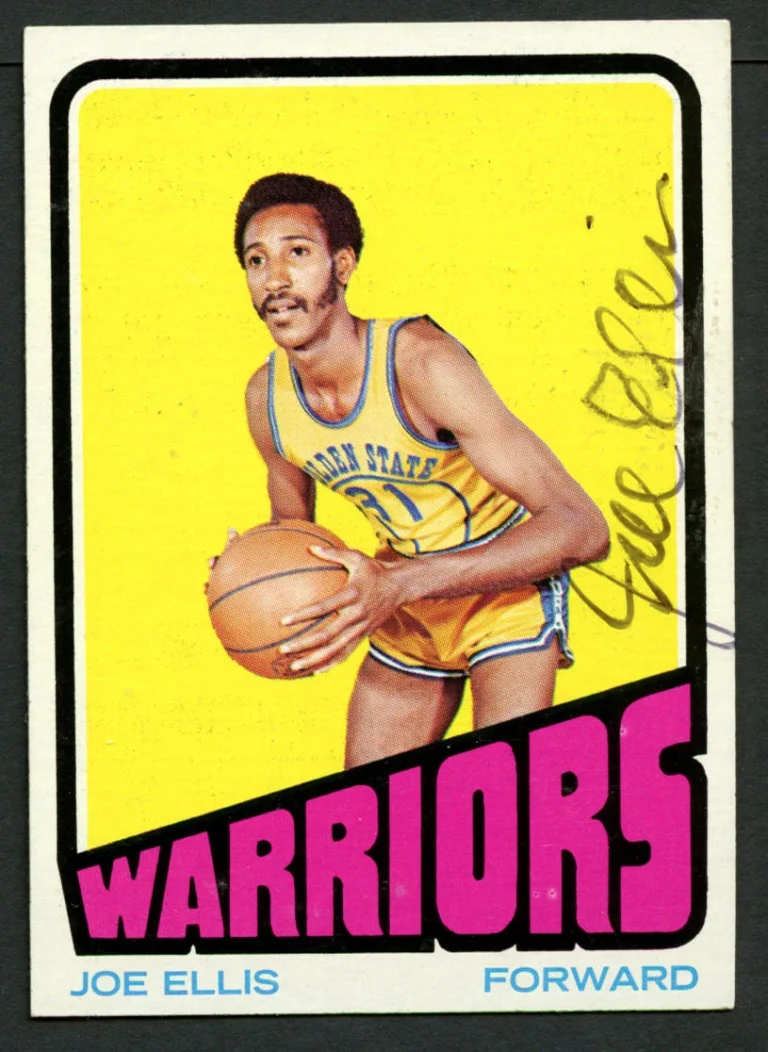 Joe Ellis #14 signed autograph auto 1972-73 Topps Basketball Trading Card
