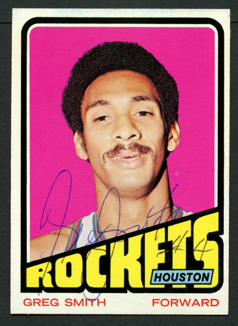 Greg Smith #114 signed autograph auto 1972-73 Topps Basketball Trading Card