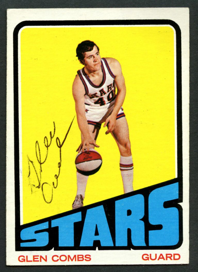 Glen Combs #194 signed autograph auto 1972-73 Topps Basketball Trading Card
