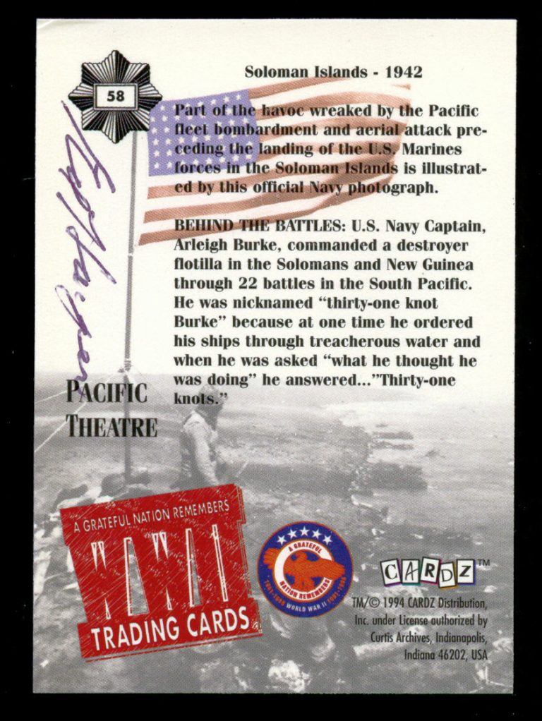 Edwin Ed Harper (d 2014) signed autograph Black Sheep Squadron VMF 214 WWII Card