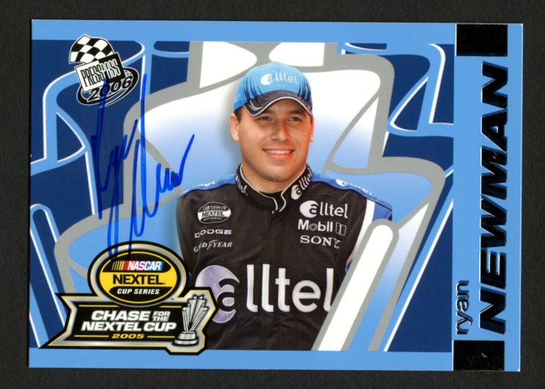 Ryan Newman #118 signed autograph auto 2006 Press Pass NASCAR Trading Card