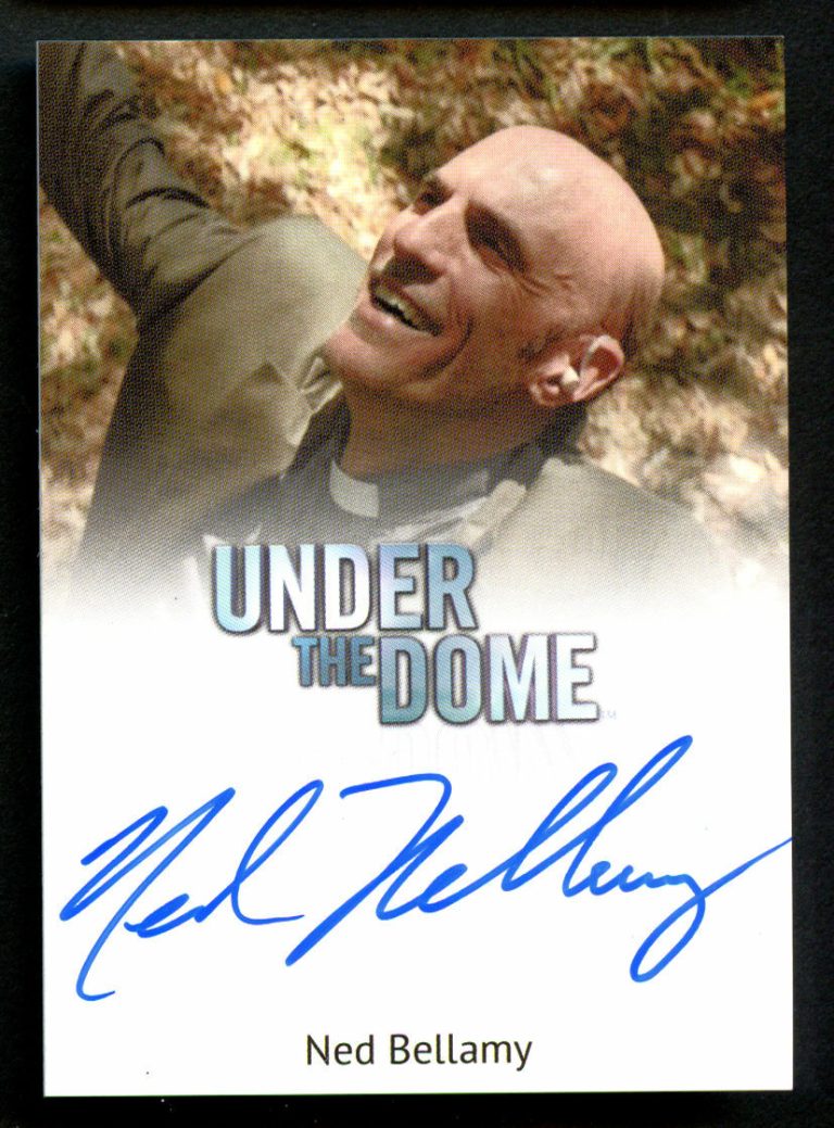 Ned Bellamy as Rev Lester Coggins signed autograph auto 2014 Under The Dome Card