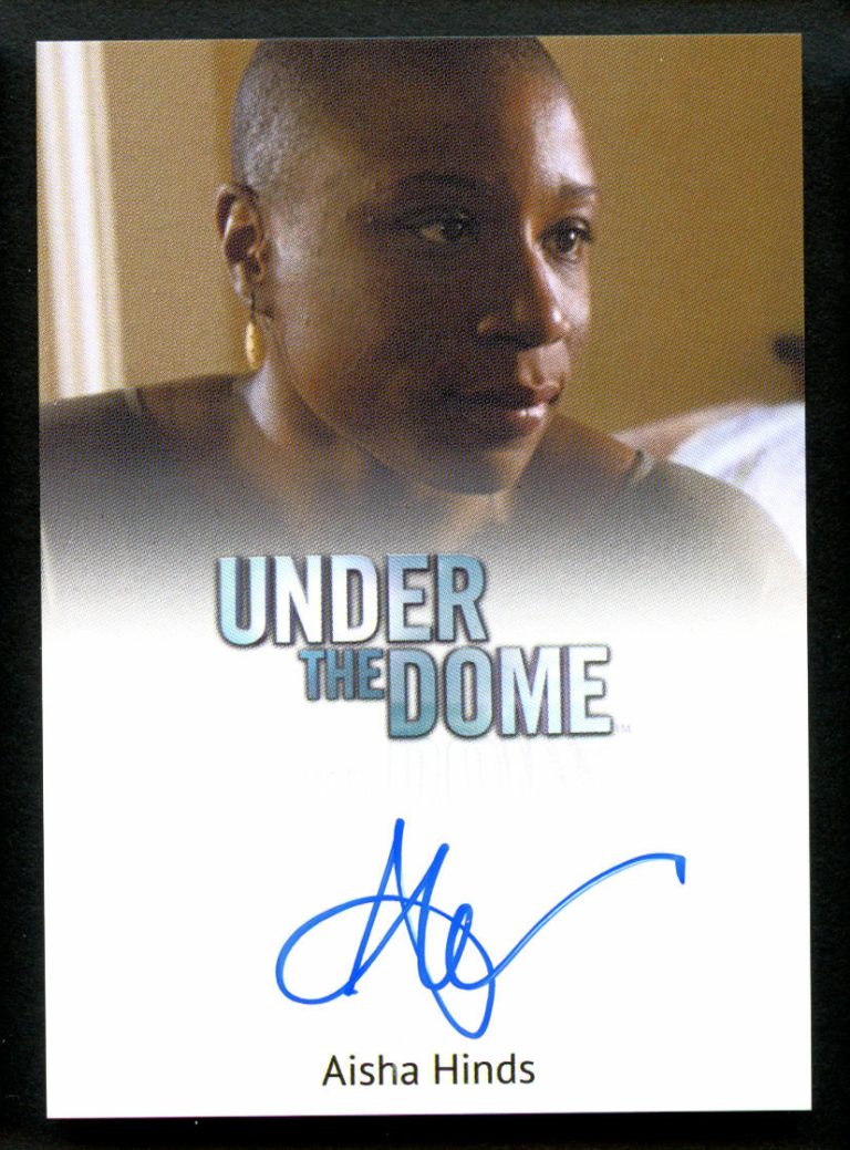 Aisha Hinds as Carolyn Hill signed autograph auto 2014 Under The Dome Card