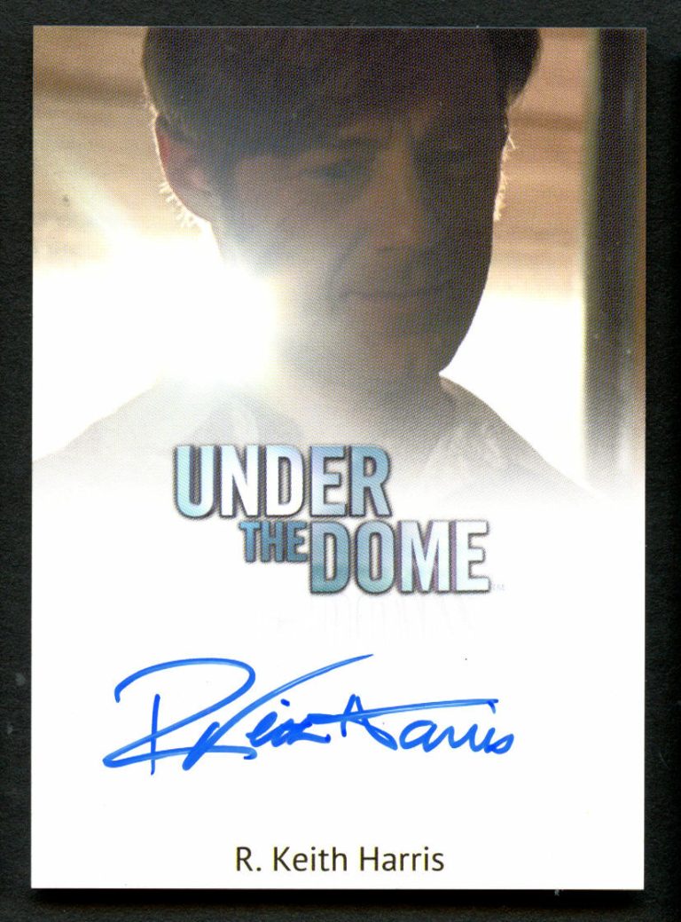 R. Keith Harris as Peter Shumway signed autograph auto 2014 Under The Dome Card