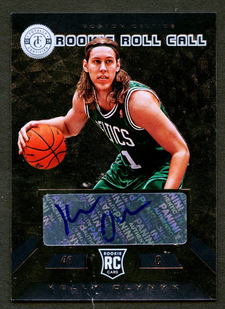 Kelly Olynyk #13 signed autograph auto 2013-14 Panini Totally Certified Rookie