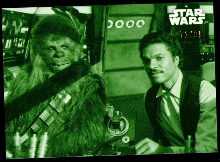 The Search for Han Begins #149 Topps 2019 Black and White ESB Green Card 71/99