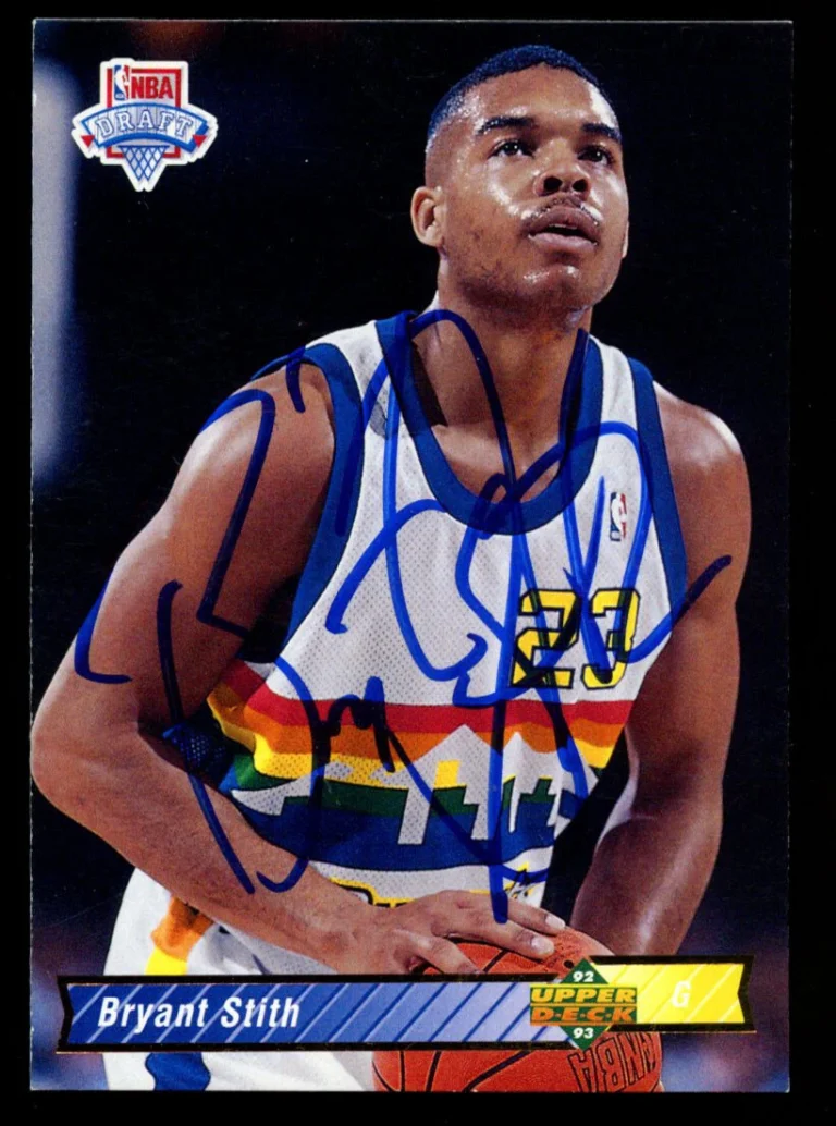 Bryant Stith #9 signed autograph auto 1992-93 Upper Deck Basketball Trading Card