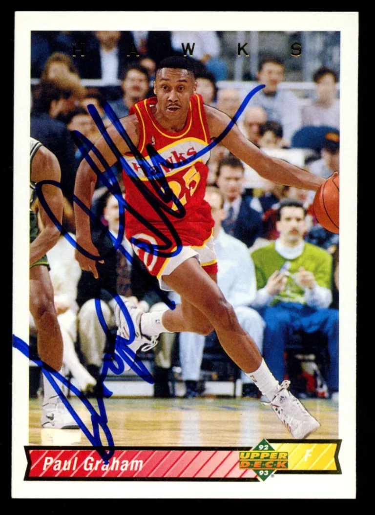 Paul Graham #146 signed autograph auto 1992-93 Upper Deck Basketball Card