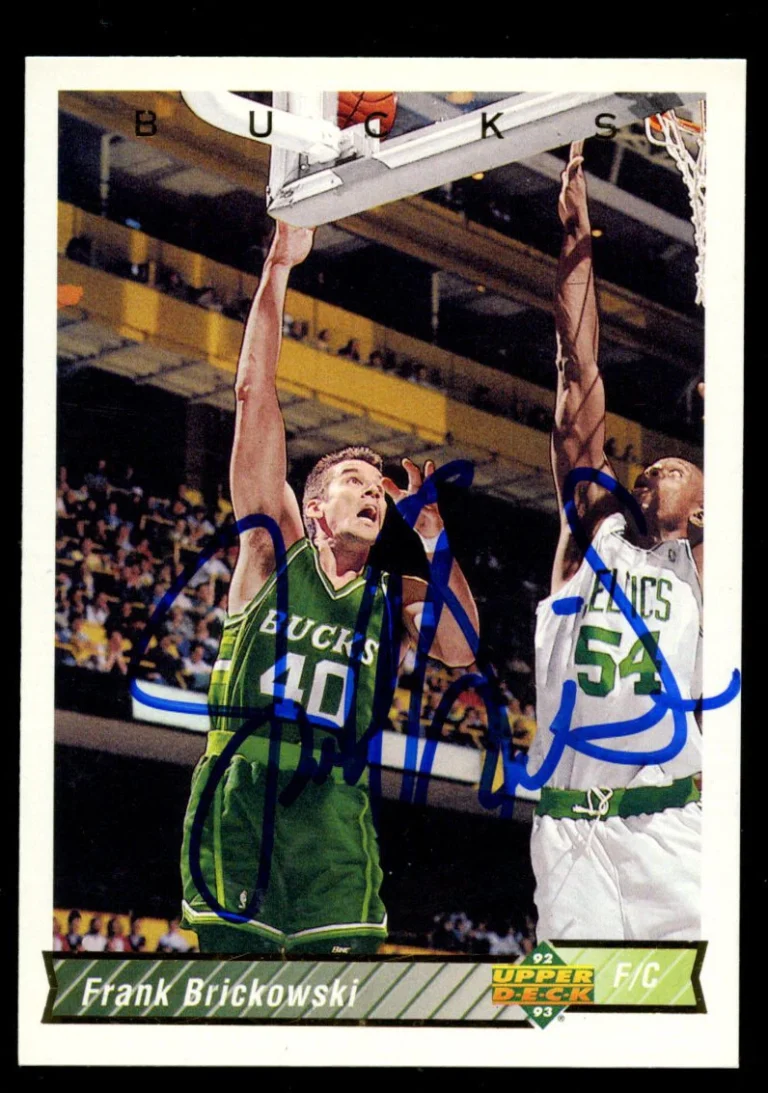 Frank Brickowski #205 signed autograph auto 1992-93 Upper Deck Basketball Card