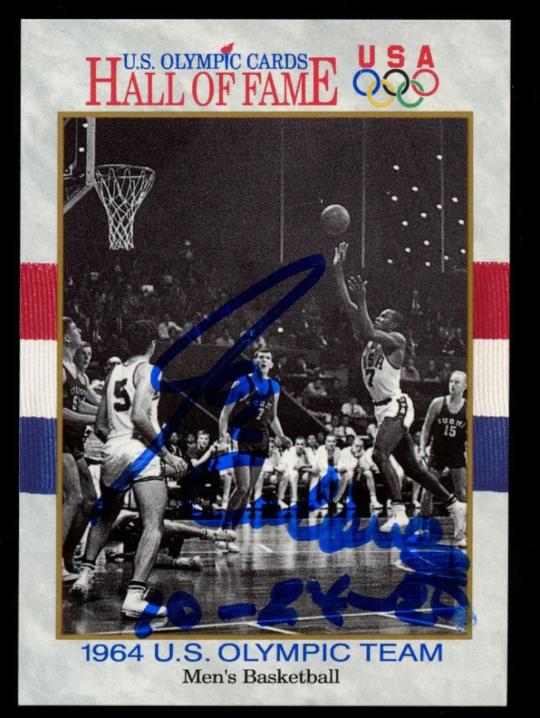 Joe Caldwell #52 signed autograph auto 1991 Impel Olympic Hall Of Fame Card