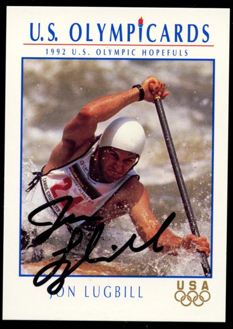 Jon Lugbill #30 signed autograph auto 1992 Impel U.S. Olympic Hopefuls Card