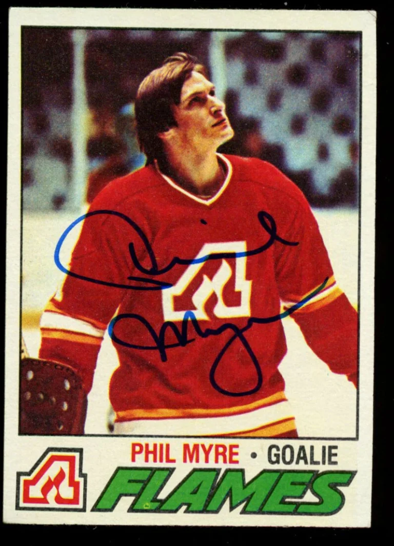 Phil Myre #193 signed autograph auto 1977-78 Topps Hockey Trading Card