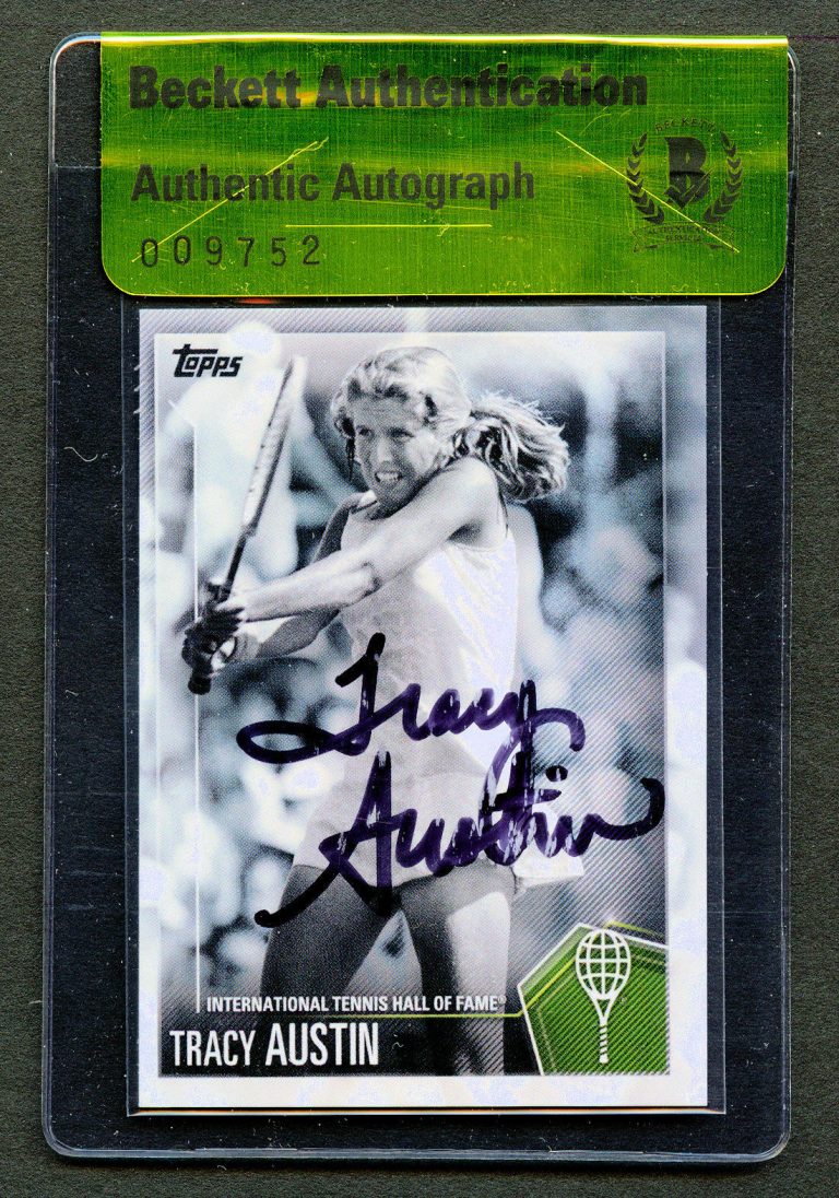 Tracy Austin #26 signed autograph auto 2019 Topps Tennis Hall of Fame Card BAS