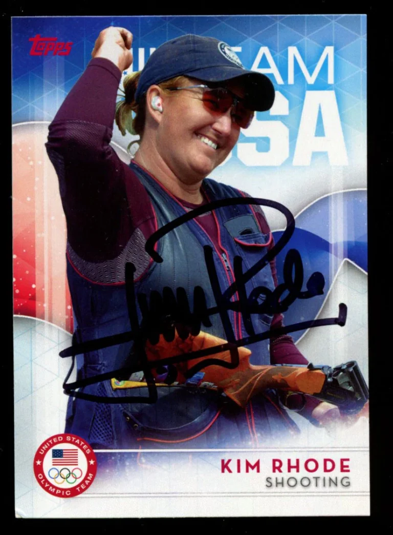 Kim Rhode #13 signed autograph auto 2016 Topps USA Olympic Team Card