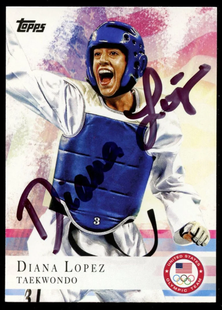 Diana Lopez #6 signed autograph auto 2012 Topps U.S. Olympic Team Card