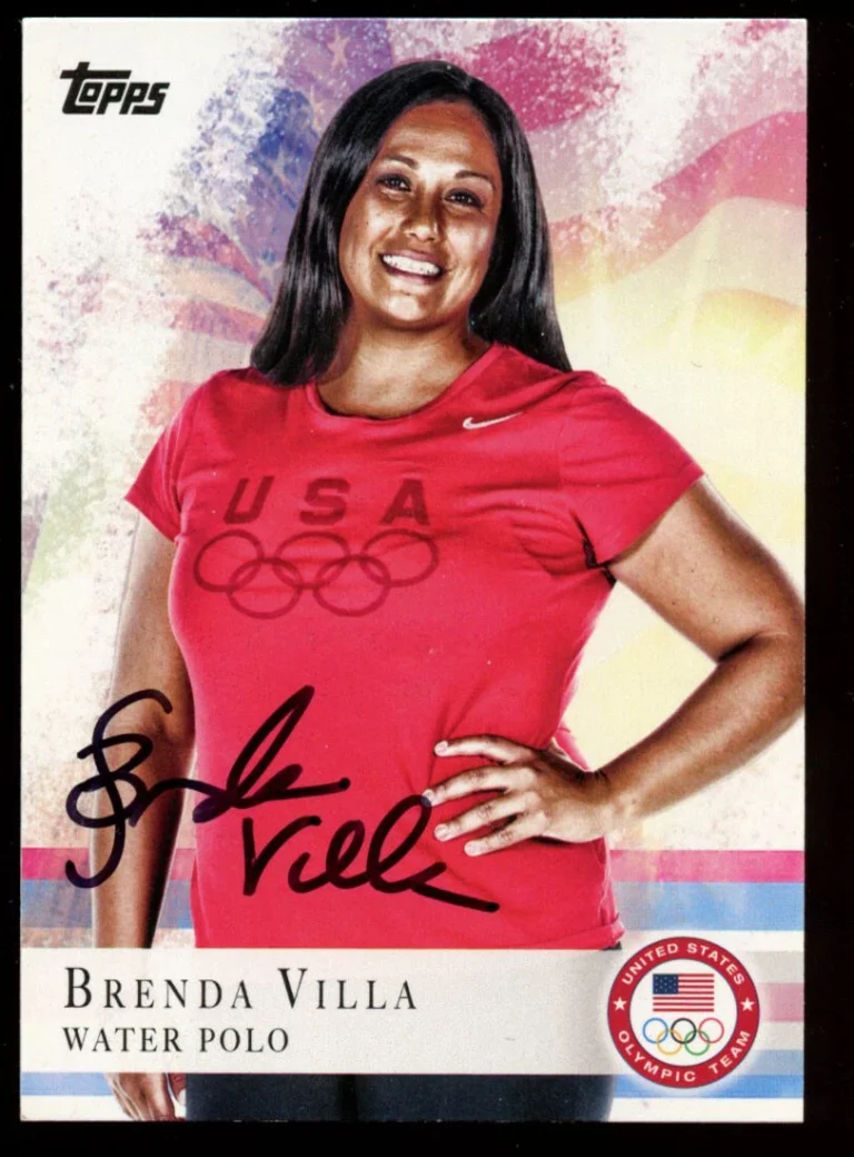 Brenda Villa #12 signed autograph auto 2012 Topps U.S. Olympic Team Card