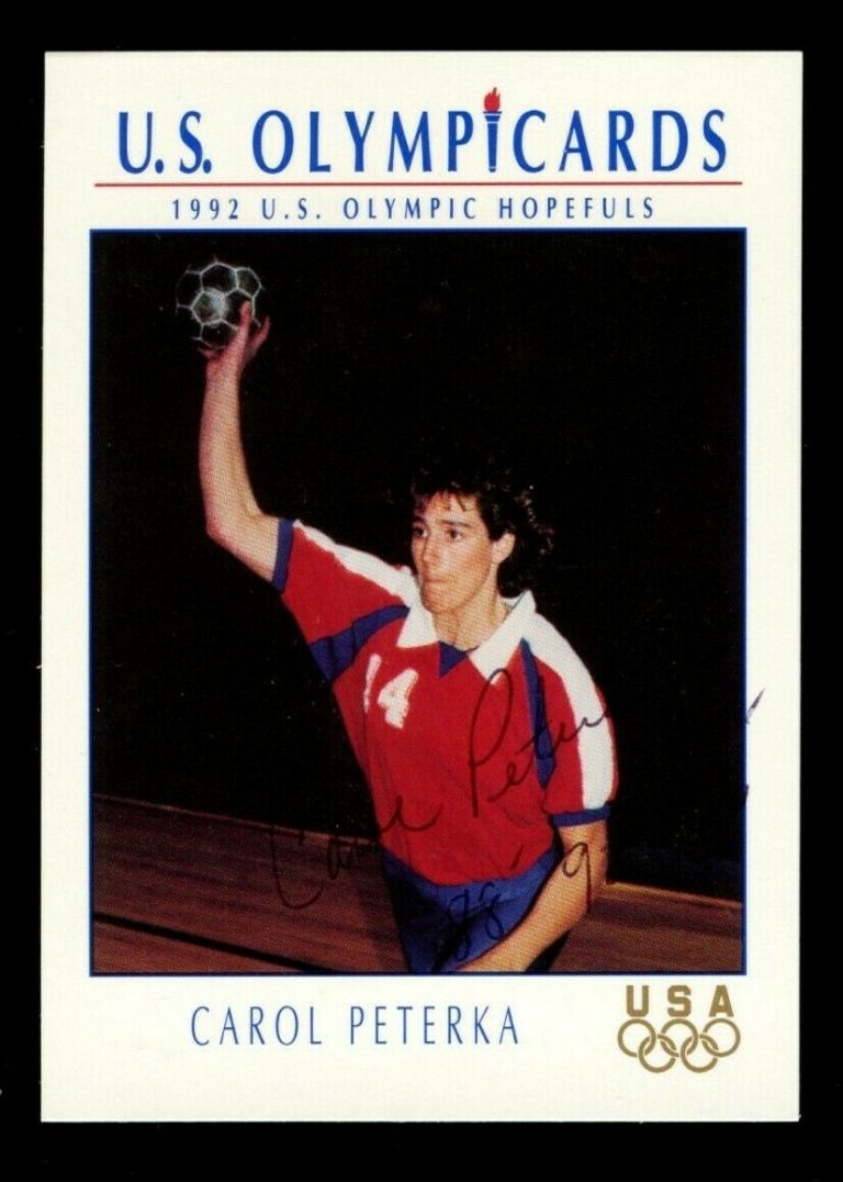 Carol Peterka #81 signed autograph auto 1992 Impel U.S. Olympic Hopefuls Card