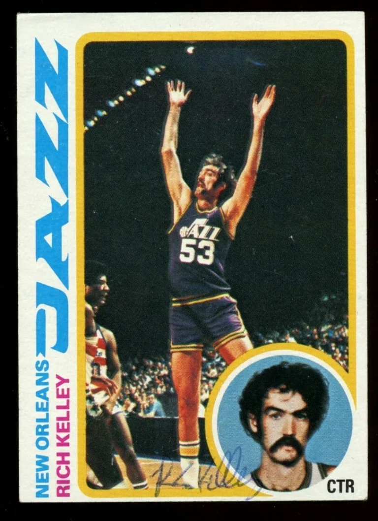 Rich Kelley #114 signed autograph auto 1978-79 Topps Basketball Trading Card