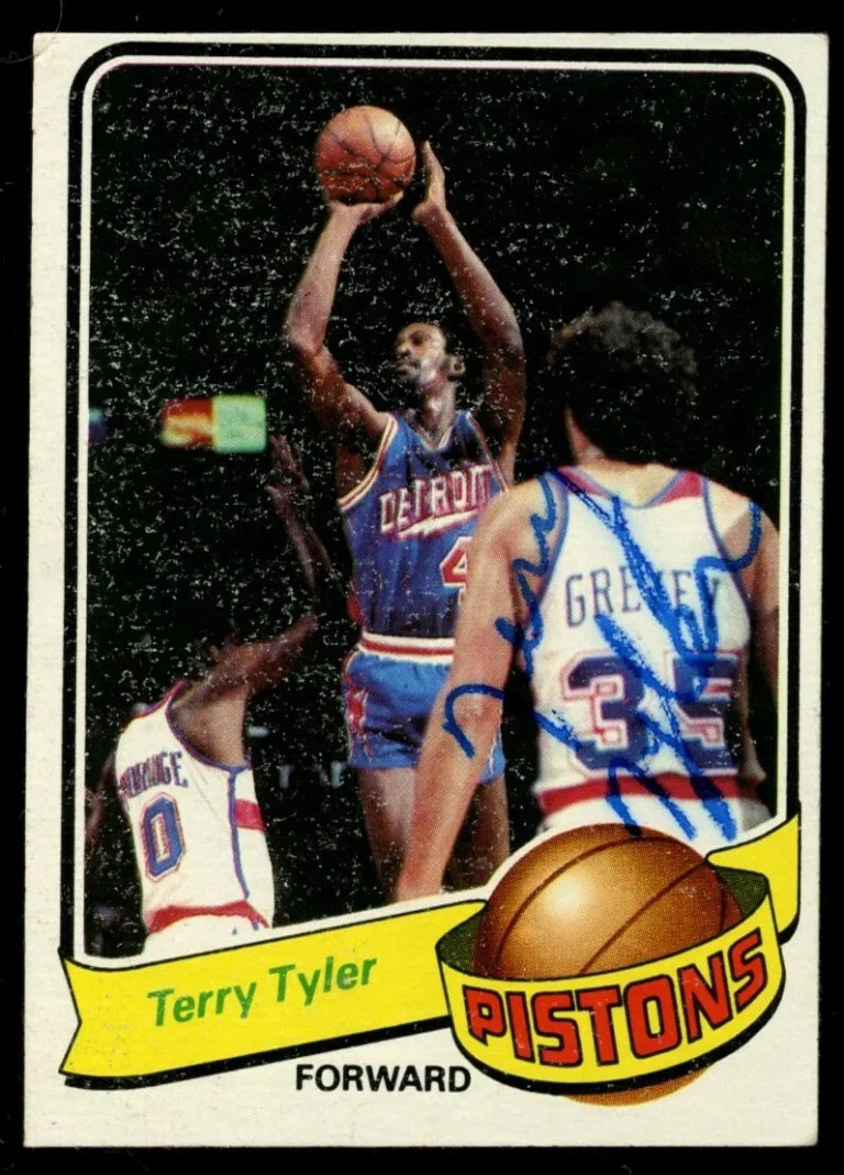 Terry Tyler #84 signed autograph auto 1979-80 Topps Basketball Trading Card