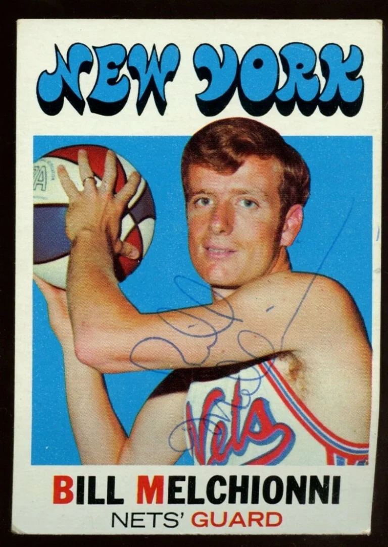 Bill Melchionni #199 signed autograph auto 1971-72 Topps Basketball Trading Card