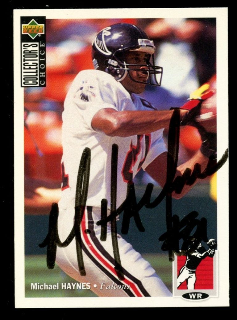 Michael Haynes #103 signed autograph auto 1994 Upper Deck Collectors Choice Card