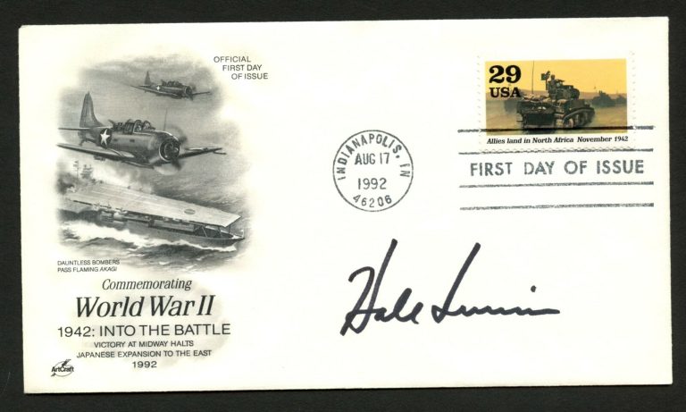 Hale Irwin signed autograph auto FDC cover American Golfer PC163