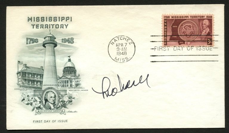 Morris Udall d.1998 signed autograph FDC cover US Representative Arizona PC086