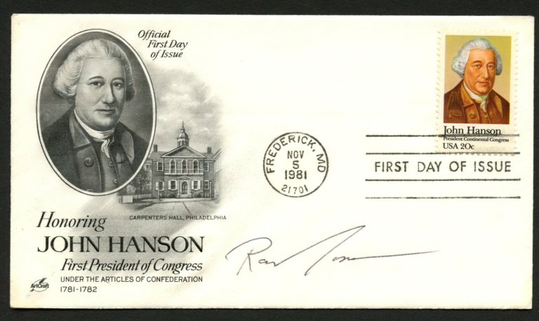 Raymond Ray Donovan d2021 signed autograph FDC cover US Secretary of Labor PC104