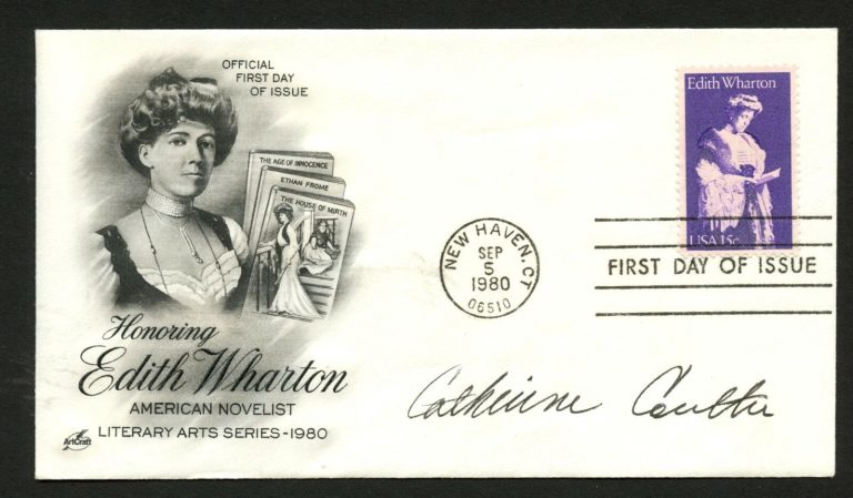 Catherine Coulter signed autograph FDC cover Author of Romantic Thrillers PC091