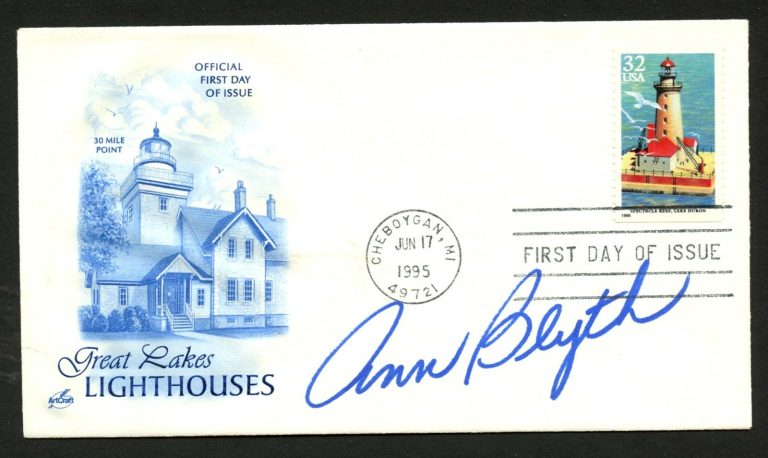 Ann Blyth signed autograph auto FDC cover American Actress and Singer PC067