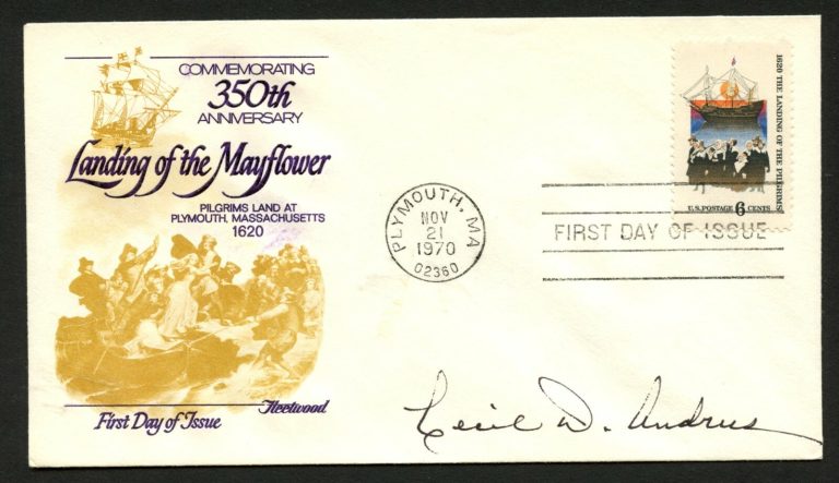 Cecil Andrus d.2017 signed autograph FDC cover former Governor of Idaho PC004