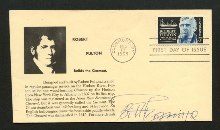 William Proxmire d.2005 signed autograph FDC cover US Senator Wisconsin PC259