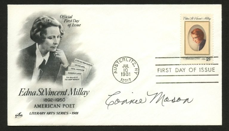 Connie Mason signed autograph auto FDC cover Writer of 