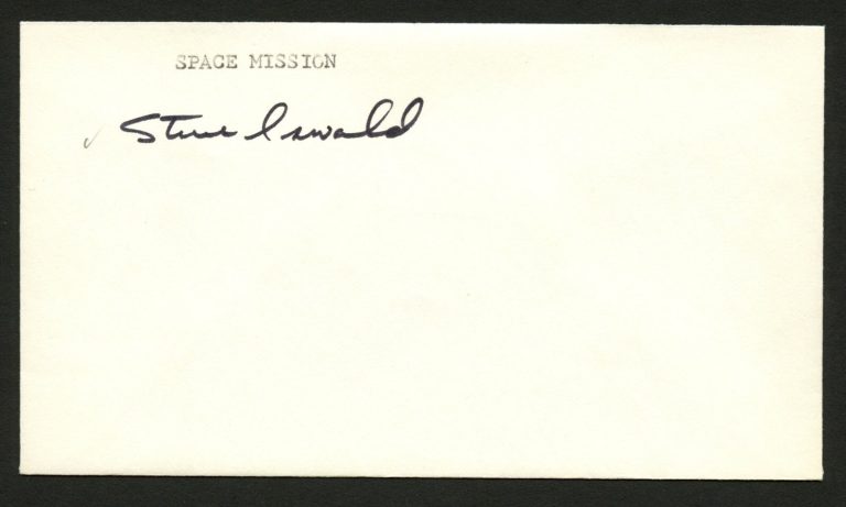 Steve Oswald signed autograph auto Postal cover NASA Astronaut PC234
