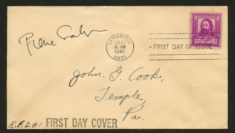 Pierre Salinger d.2004 signed autograph FDC cover US Senator California PC291