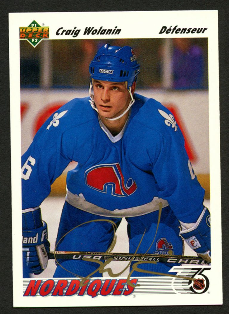 Greg Wolanin #486 signed autograph auto 1991-92 Upper Deck Hockey Card
