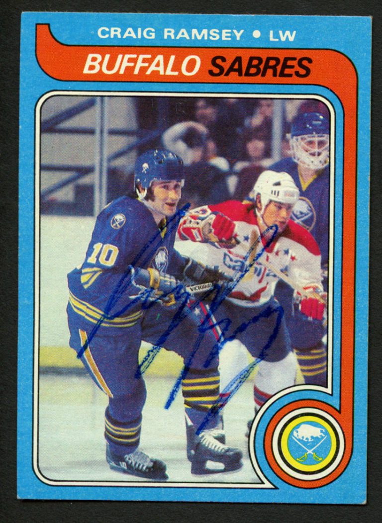 Greig Ramsey #207 signed autograph auto 1979-80 Topps Hockey Trading Card