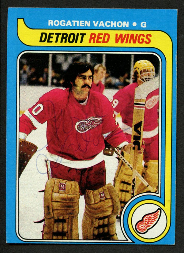 Rogatien Vachon #235 signed autograph auto 1979-80 Topps Hockey Trading Card