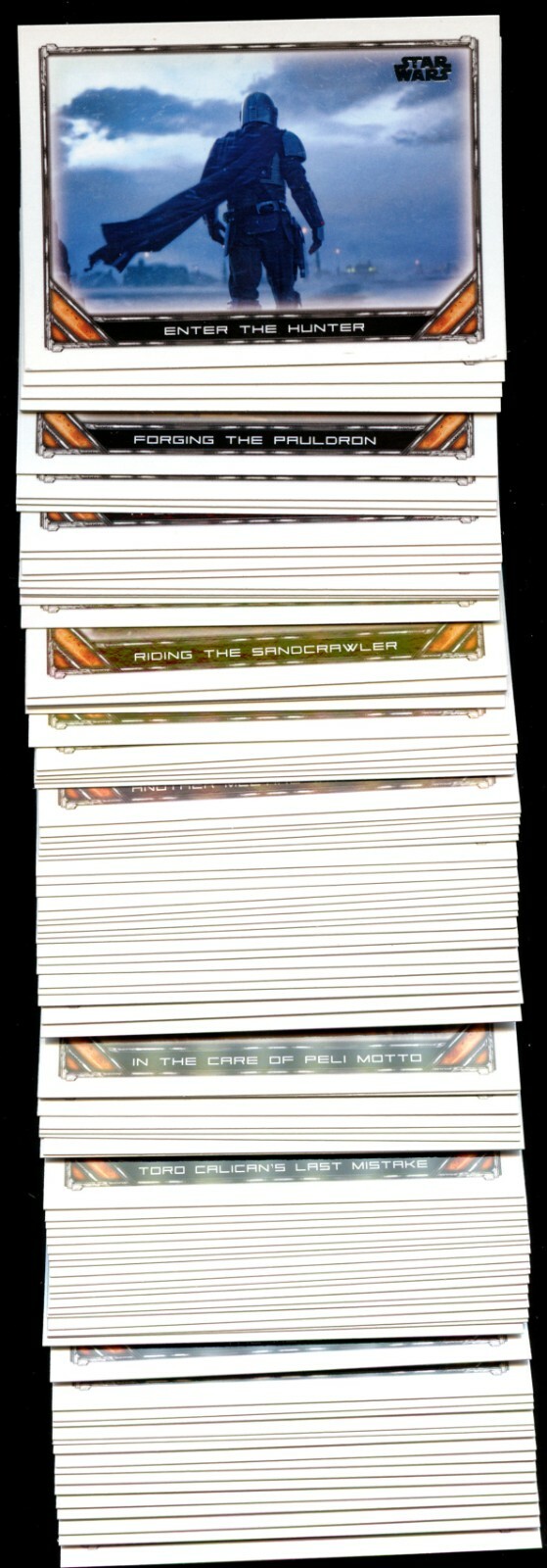 Star Wars 2020 Topps Mandalorian Season 1 Complete Base Trading Card Set 1-100