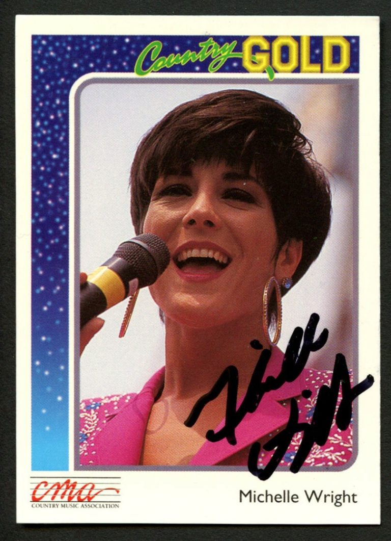 Michelle Wright #72 signed autograph auto 1992 Country Gold Music Trading Card