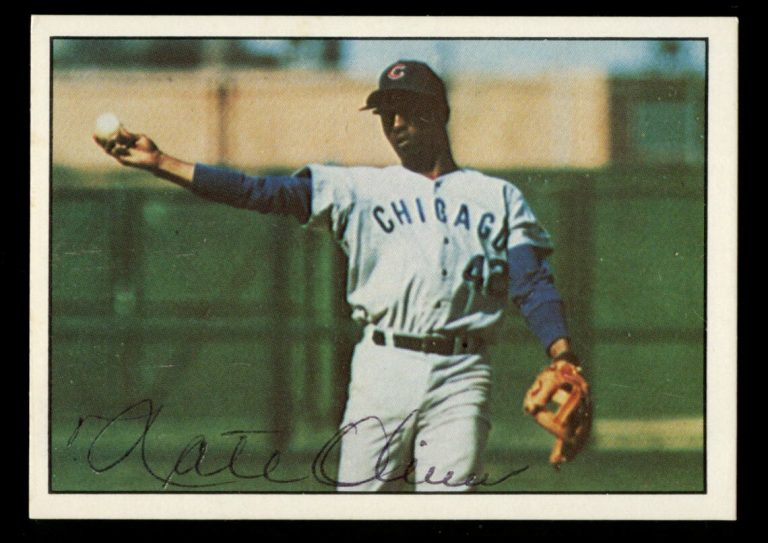 Nate Oliver #389 signed autograph auto 1981 TCMA The 1960's Baseball Card ~