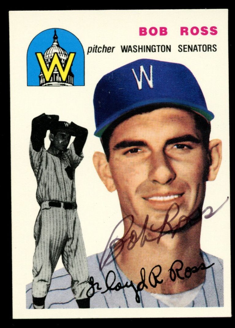 Bob Ross  #189 signed autograph auto 1994 Topps 1954 Archives Baseball Card