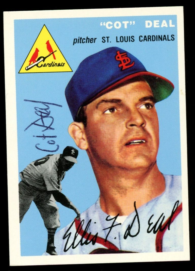 Cot Deal d2013 #192 signed autograph auto 1994 Topps 1954 Archives Baseball Card