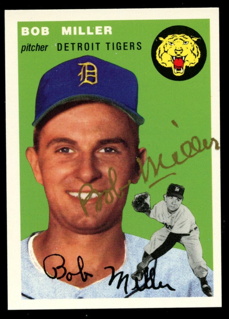 Bob Miller #241 signed autograph auto 1994 Topps 1954 Archives Baseball Card