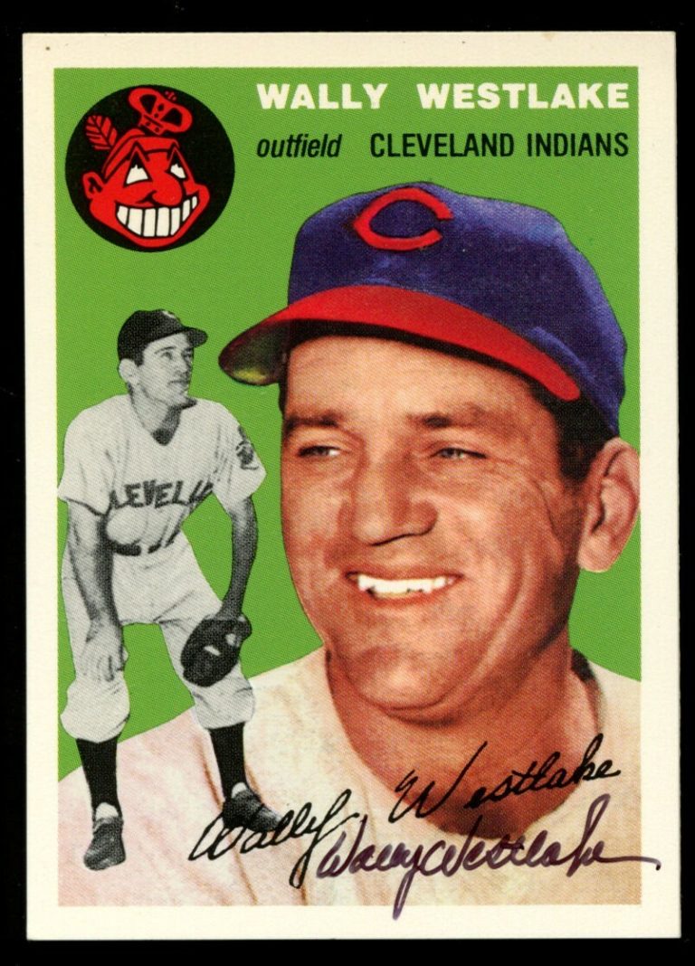 Wally Westlake d2019 #92 signed autograph auto 1994 Topps 1954 Archives Baseball