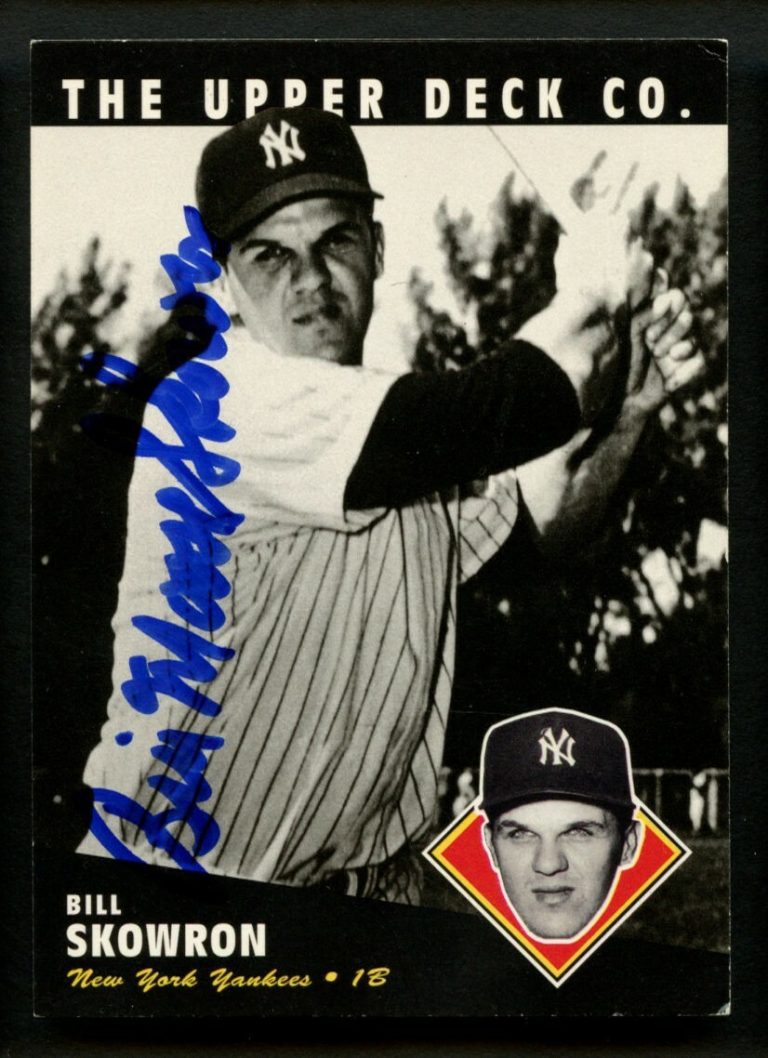 Bill Skowron #66 signed autograph auto 1994 Upper Deck Co. BAT Baseball Card ~