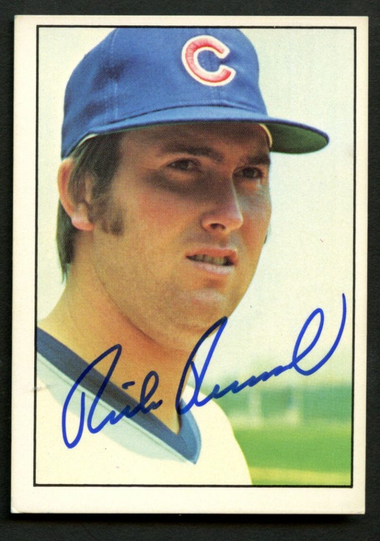 Rick Reuschel #301 signed autograph auto SSPC 1975 Chicago Cubs Baseball Card