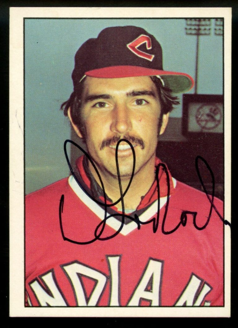 Dave Laroche #510 signed autograph auto SSPC 1975 Cleveland Indians Card