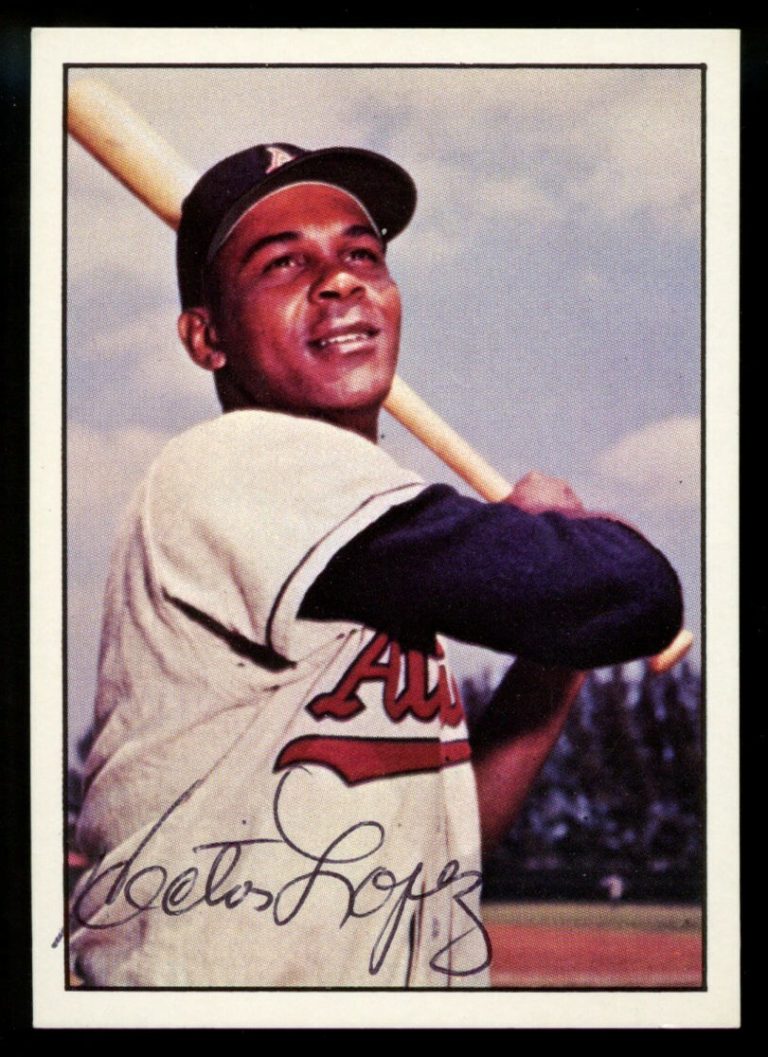 Hector Lopez #195 signed autograph auto 1979 TCMA Baseball History Series Card