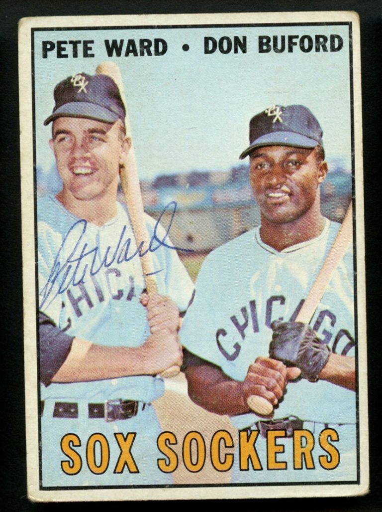 Pete Ward #143 signed autograph auto 1967 Topps Baseball Trading Card